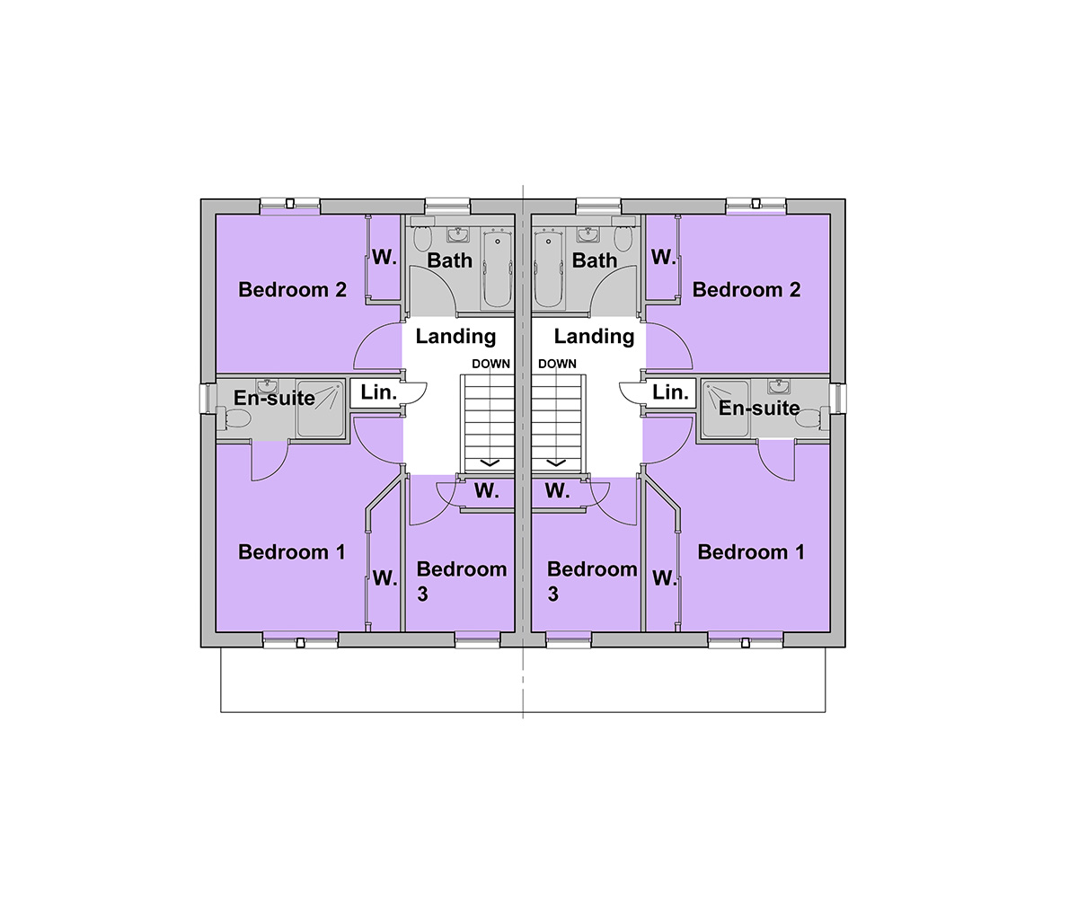 BARONY FIRST FLOOR PLANS