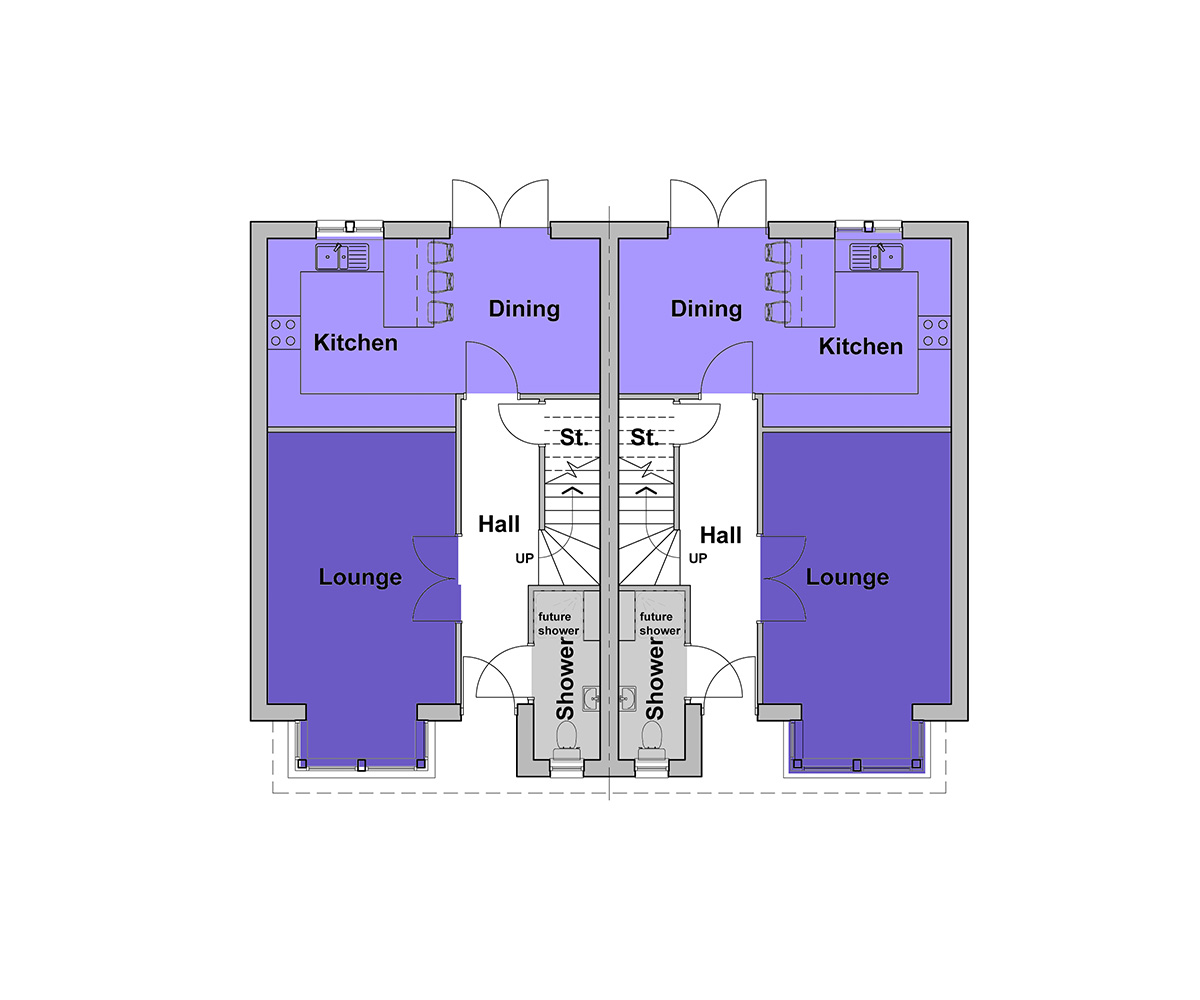 BARONY GROUND FLOOR PLANS