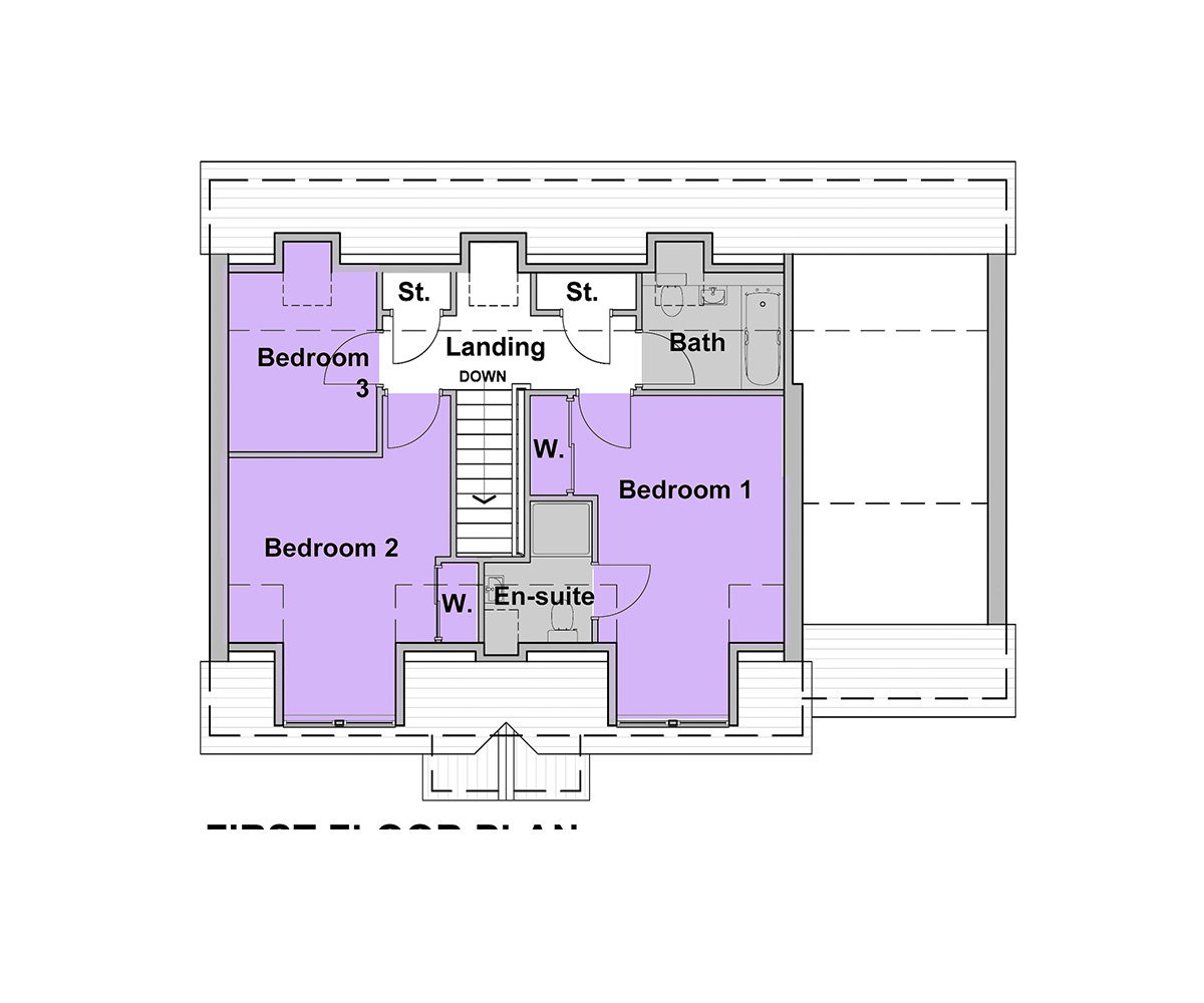 BURNS PLUS FIRST FLOOR PLANS