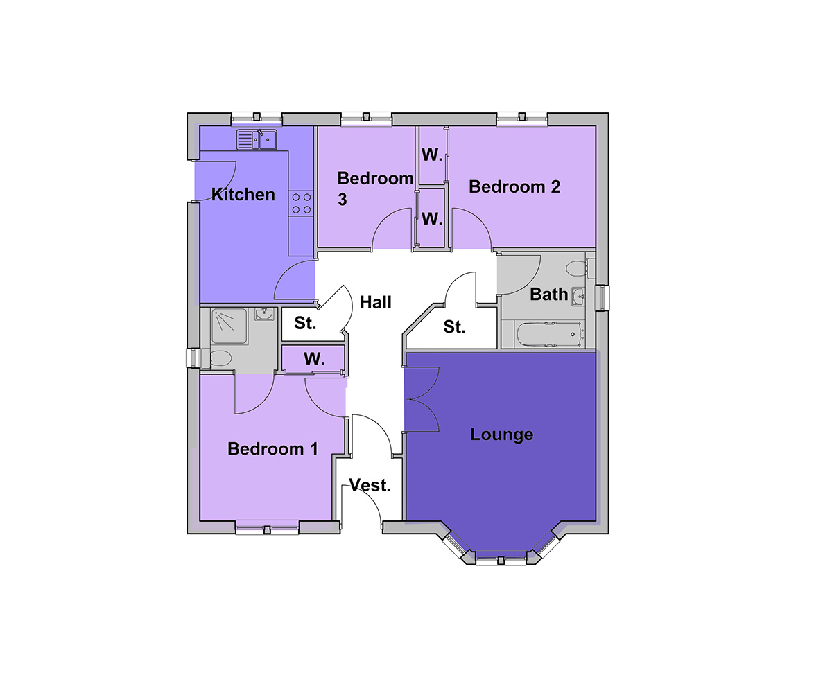 BUTE FLOOR PLANS