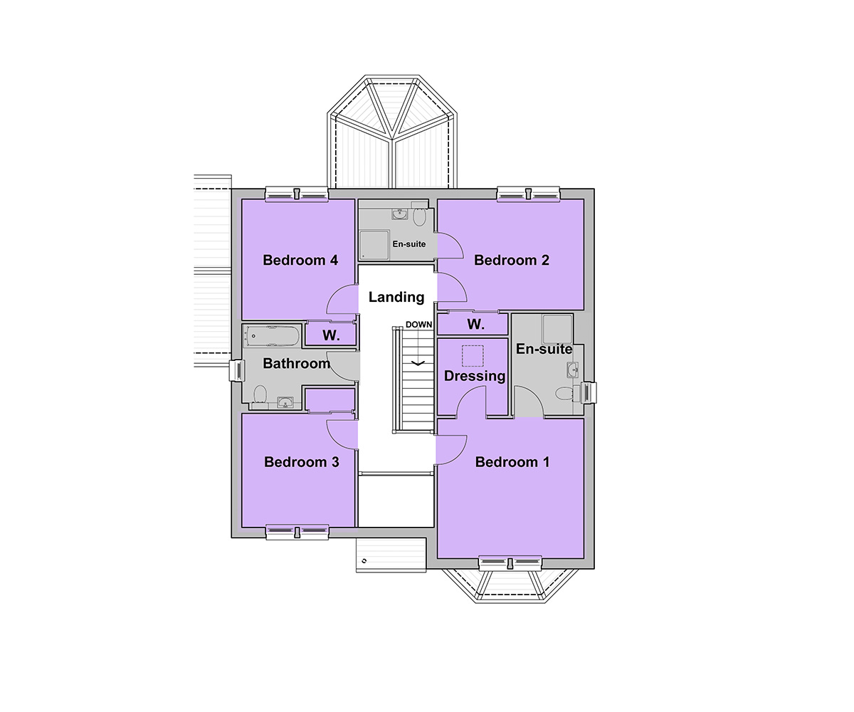 BURNSIDE PLUS FIRST FLOOR PLANS