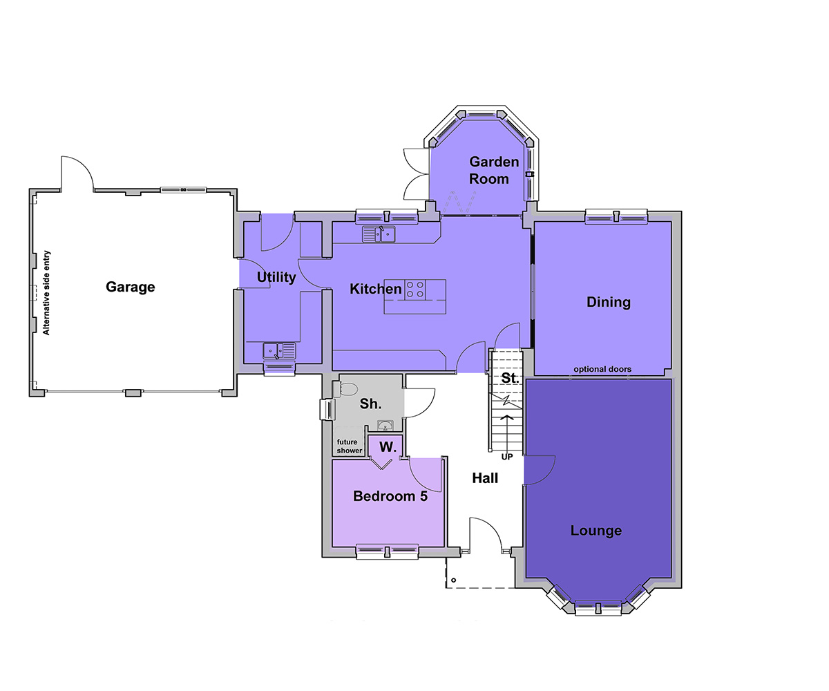 BURNSIDE PLUS GROUND FLOOR PLANS